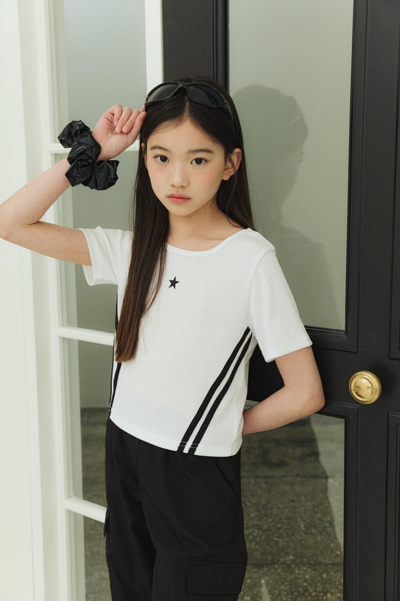 Sm2 - Korean Children Fashion - #childofig - Line Ribbed Tee - 10