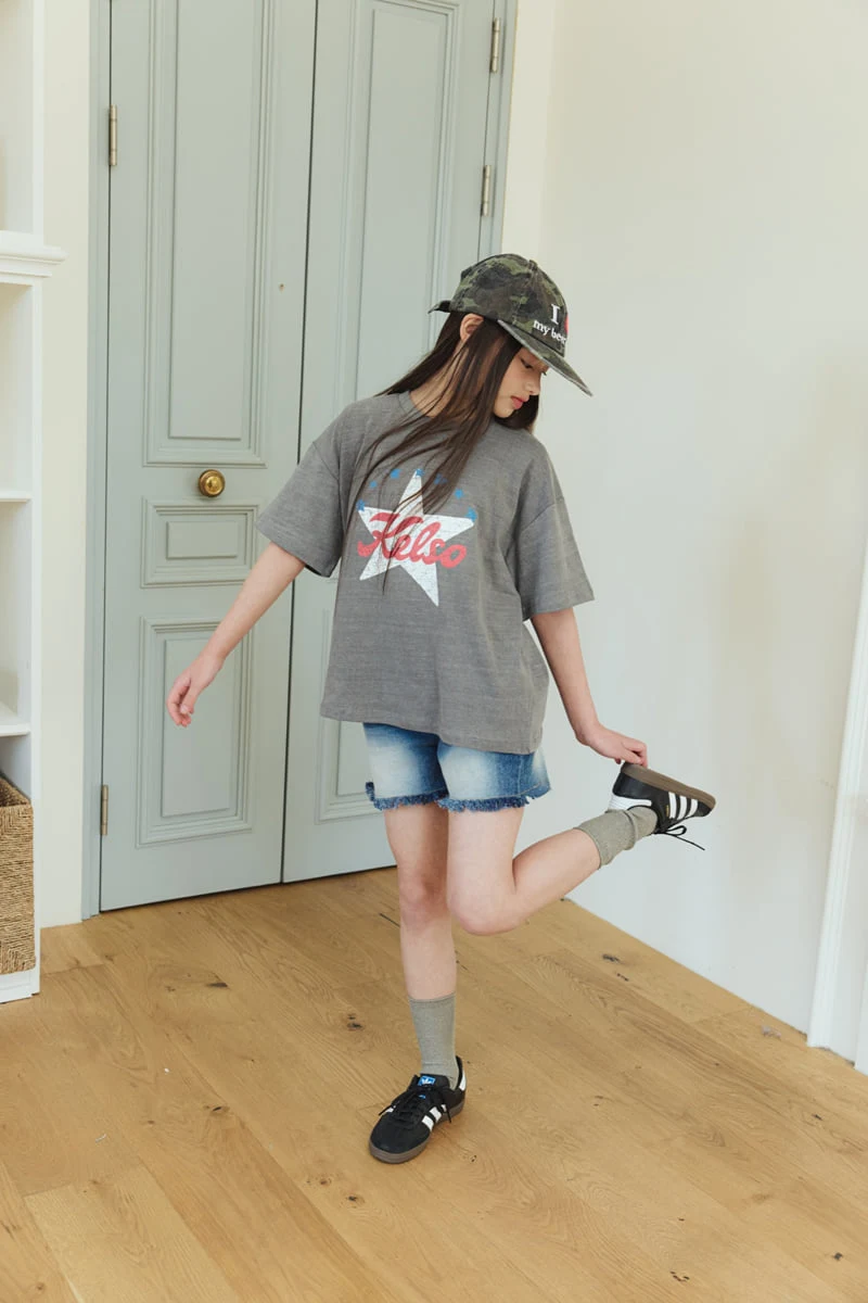 Sm2 - Korean Children Fashion - #childofig - Star Vintage Tee - 6