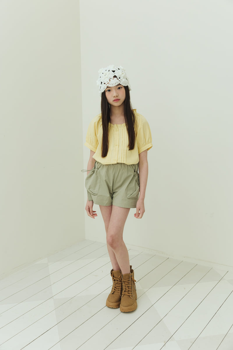 Sm2 - Korean Children Fashion - #childofig - Pocket Shirred Pants - 4