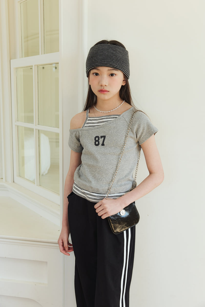 Sm2 - Korean Children Fashion - #childofig - Slit Layered Tee