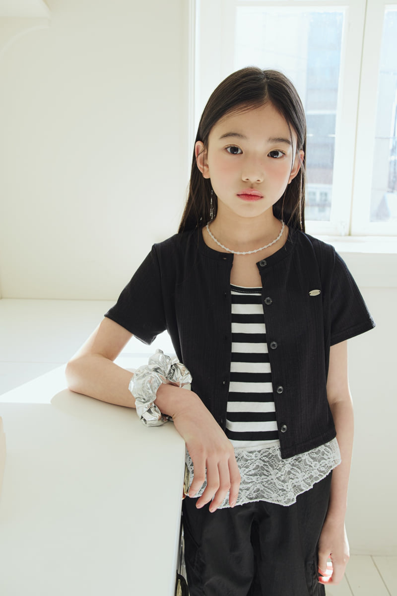 Sm2 - Korean Children Fashion - #childrensboutique - Lace Sleeveless Top - 5