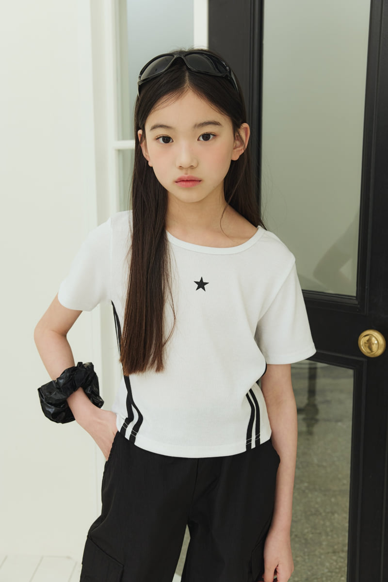 Sm2 - Korean Children Fashion - #childrensboutique - Line Ribbed Tee - 11