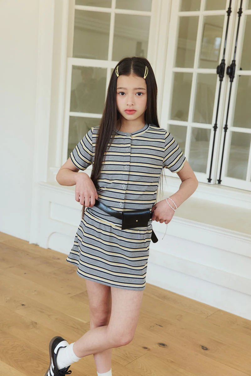 Sm2 - Korean Children Fashion - #childrensboutique - Skirt Top Bottom Set - 10
