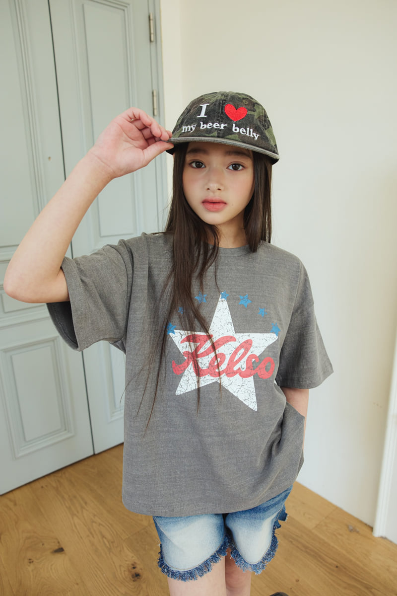 Sm2 - Korean Children Fashion - #childrensboutique - Star Vintage Tee - 8