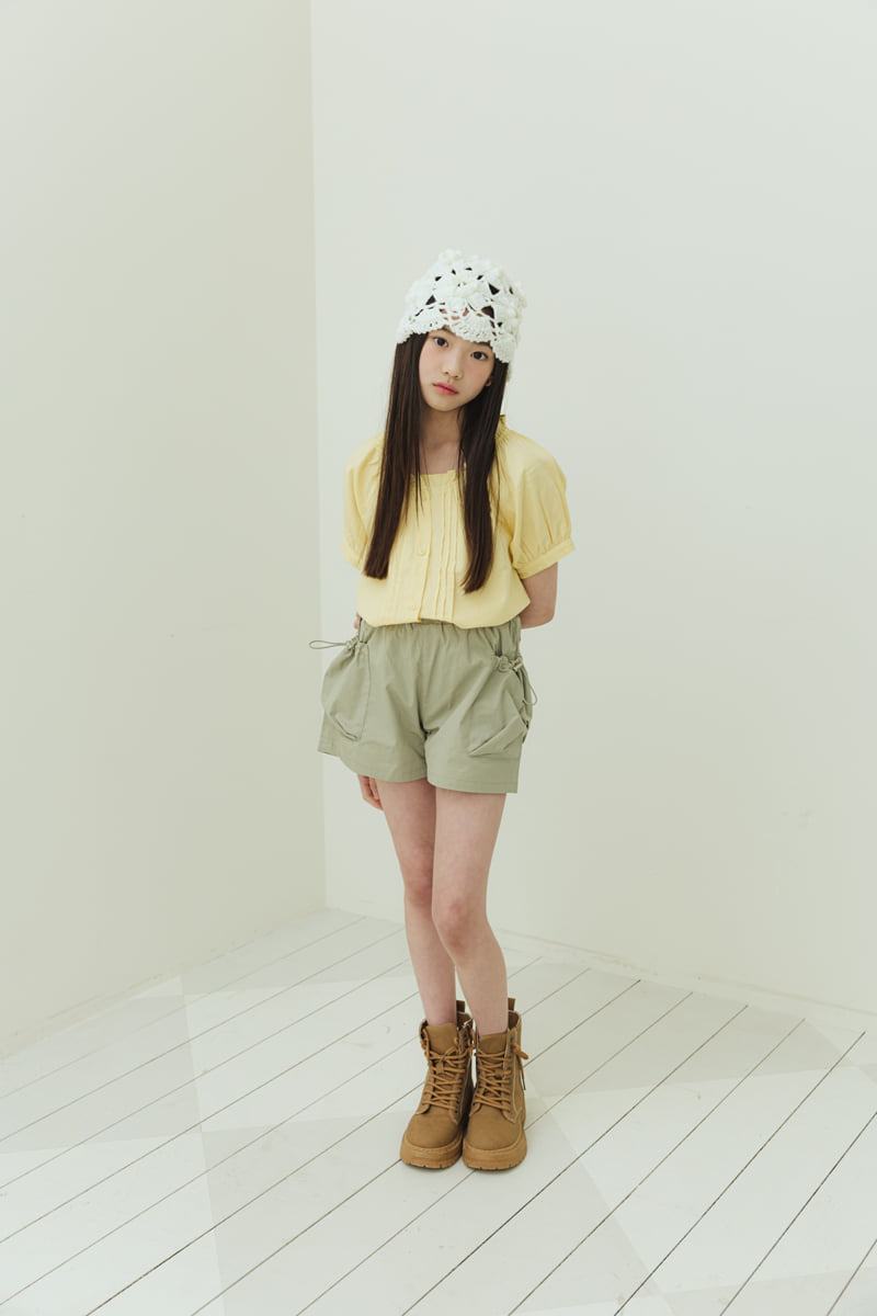 Sm2 - Korean Children Fashion - #childrensboutique - Pocket Shirred Pants - 5