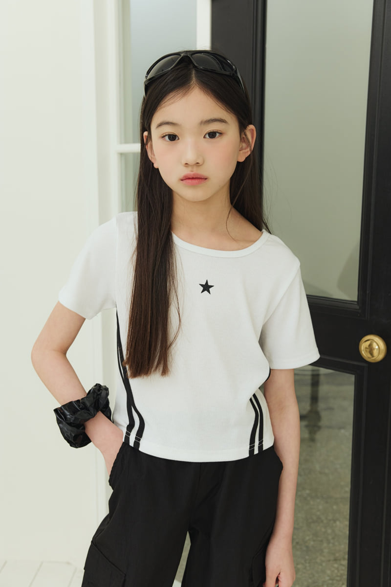 Sm2 - Korean Children Fashion - #designkidswear - Line Ribbed Tee - 12