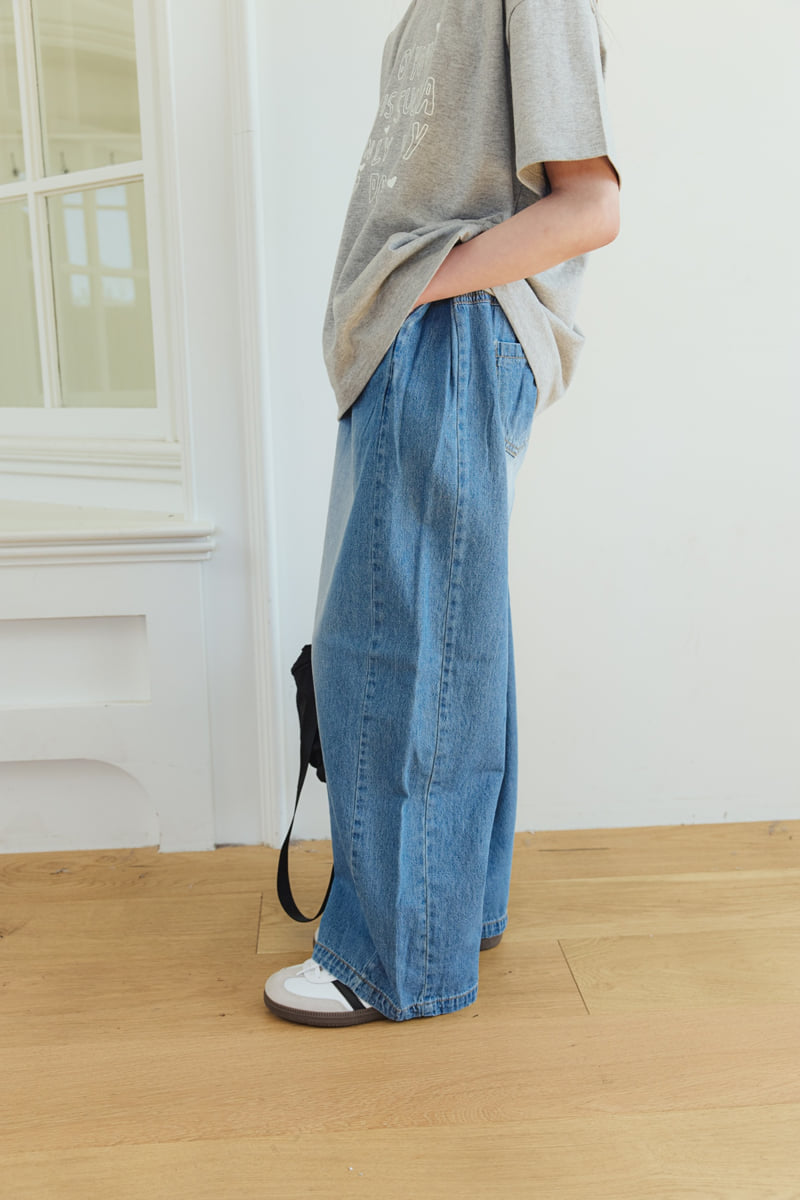 Sm2 - Korean Children Fashion - #designkidswear - Cut Wide Pants - 8