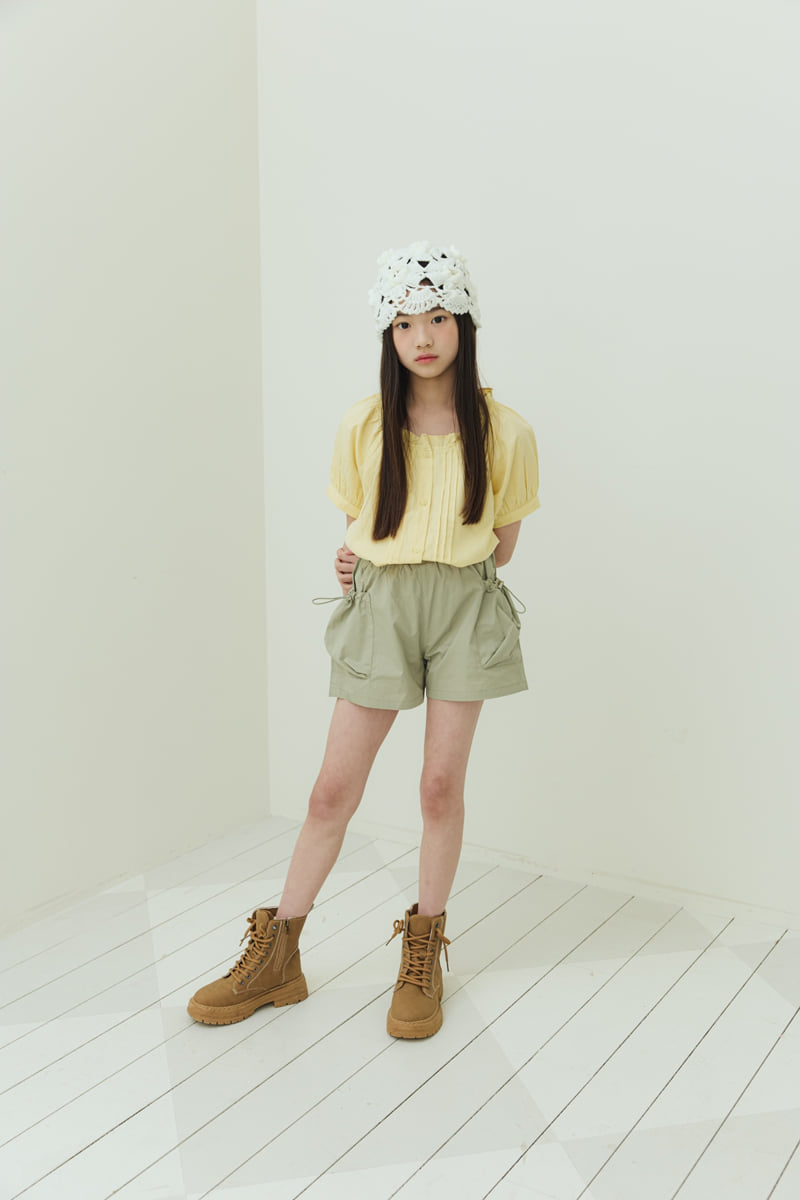 Sm2 - Korean Children Fashion - #designkidswear - Pocket Shirred Pants - 6