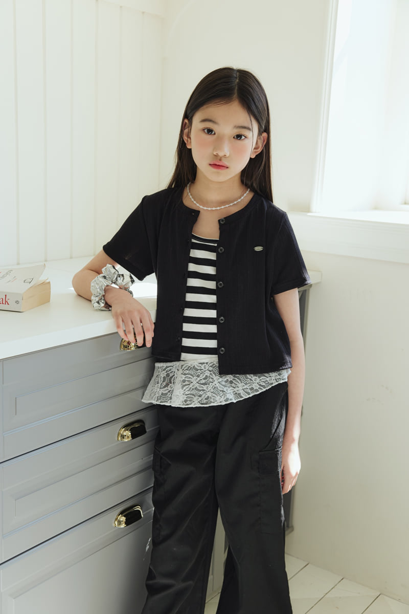 Sm2 - Korean Children Fashion - #discoveringself - Lace Sleeveless Top - 7