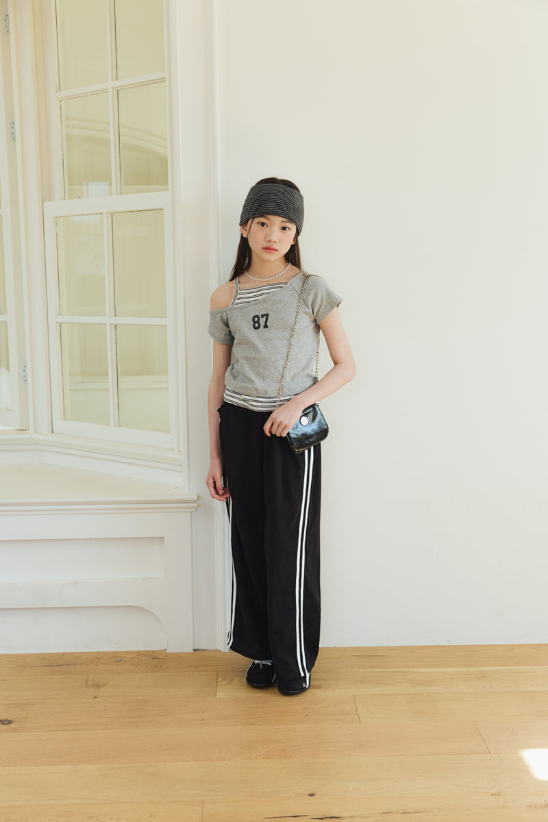 Sm2 - Korean Children Fashion - #designkidswear - Slit Layered Tee - 4