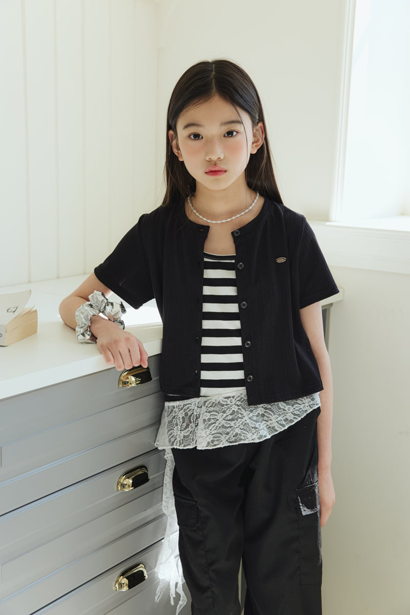 Sm2 - Korean Children Fashion - #fashionkids - Lace Sleeveless Top - 8