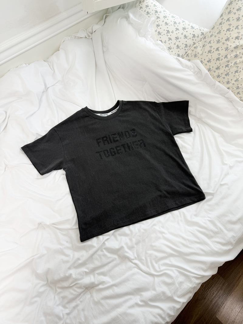 Sm2 - Korean Children Fashion - #fashionkids - Friends Cubic Tee - 3