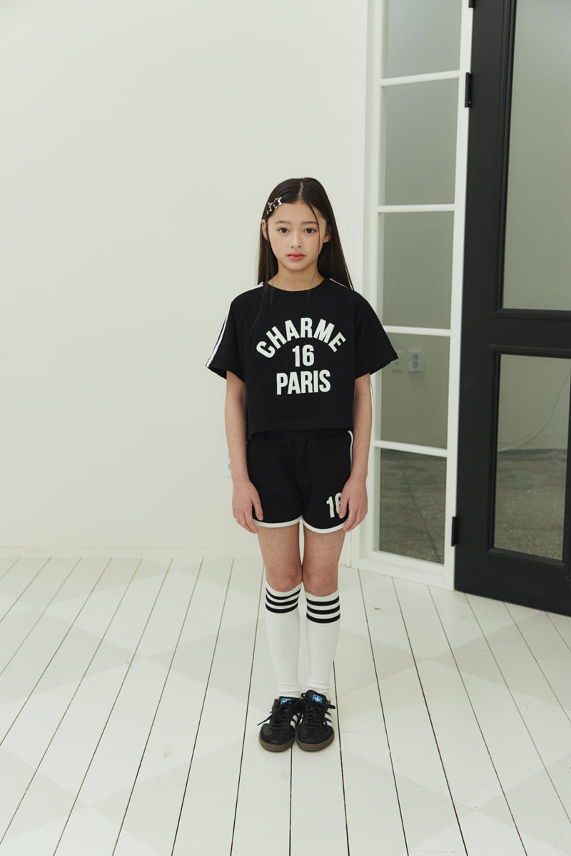 Sm2 - Korean Children Fashion - #fashionkids - Line Top Bottom Set - 9