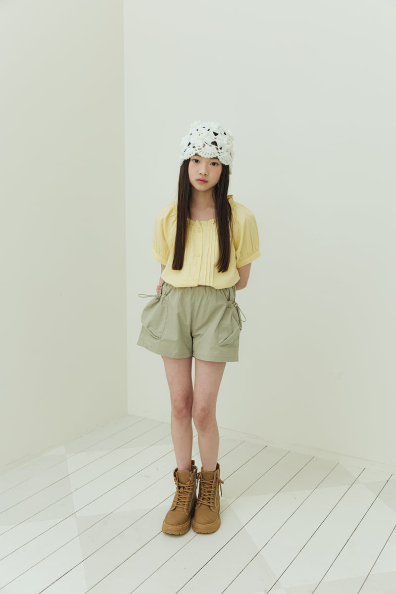Sm2 - Korean Children Fashion - #fashionkids - Pocket Shirred Pants - 8