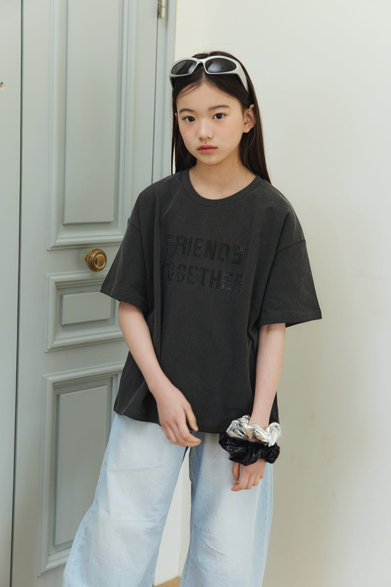 Sm2 - Korean Children Fashion - #fashionkids - Friends Cubic Tee - 4