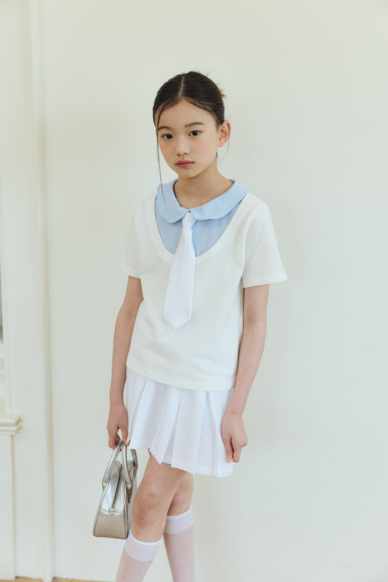 Sm2 - Korean Children Fashion - #kidsshorts - Classic Collared Tee