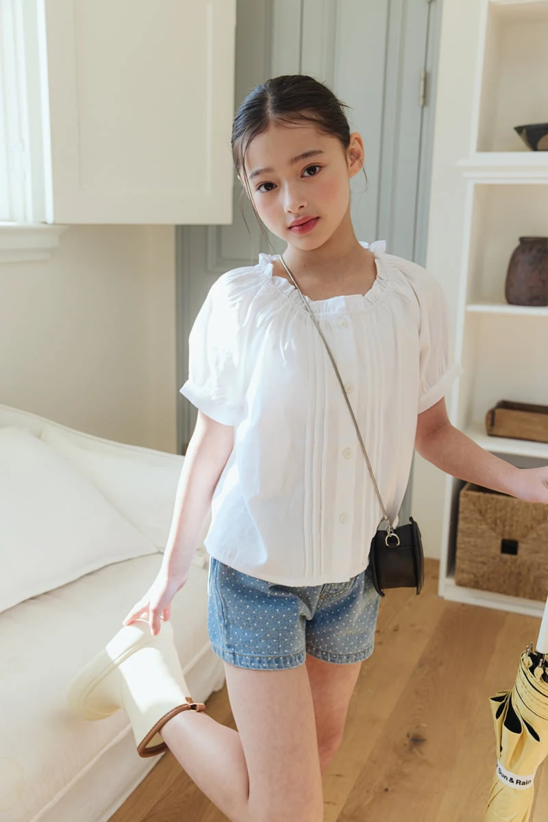 Sm2 - Korean Children Fashion - #fashionkids - Frill Blouse - 4