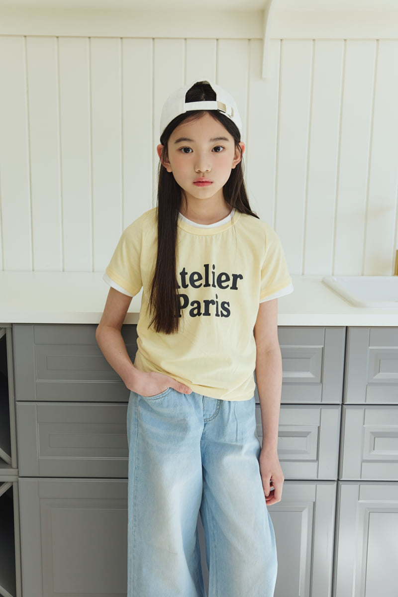 Sm2 - Korean Children Fashion - #kidsshorts - Atelier Color Tee