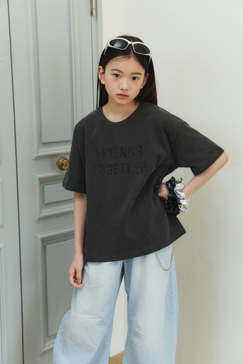 Sm2 - Korean Children Fashion - #kidsstore - Friends Cubic Tee - 5