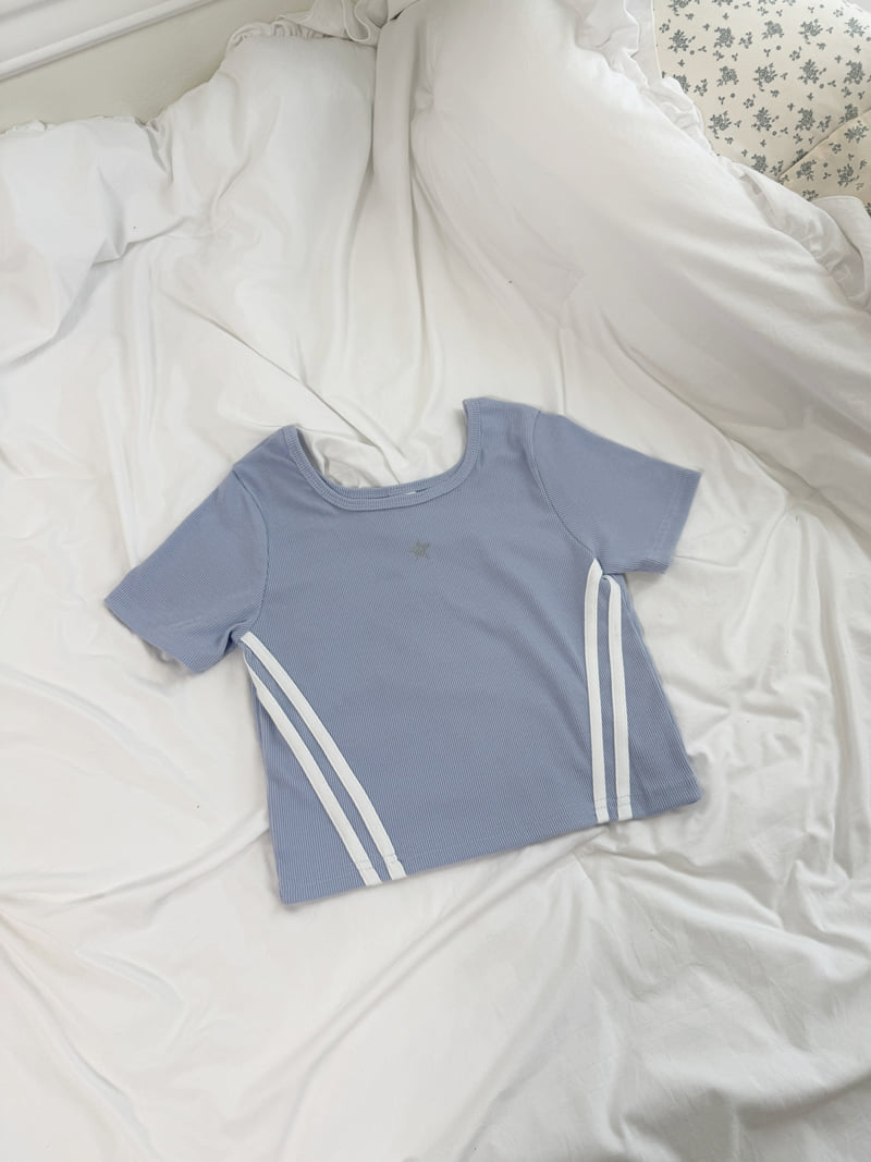 Sm2 - Korean Children Fashion - #kidsstore - Line Ribbed Tee - 2