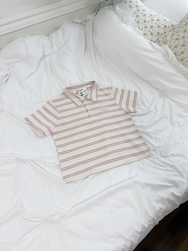 Sm2 - Korean Children Fashion - #kidsstore - Romance Collared Tee - 3