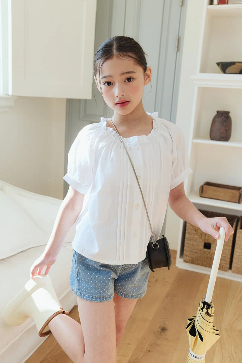 Sm2 - Korean Children Fashion - #kidsstore - Frill Blouse - 5