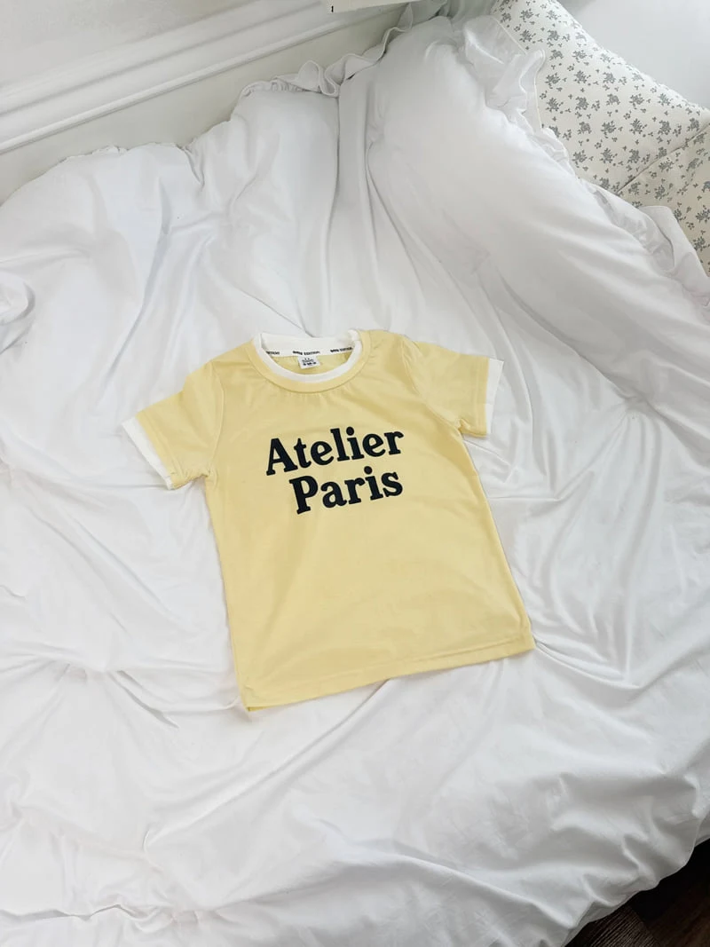 Sm2 - Korean Children Fashion - #kidsstore - Atelier Color Tee - 2