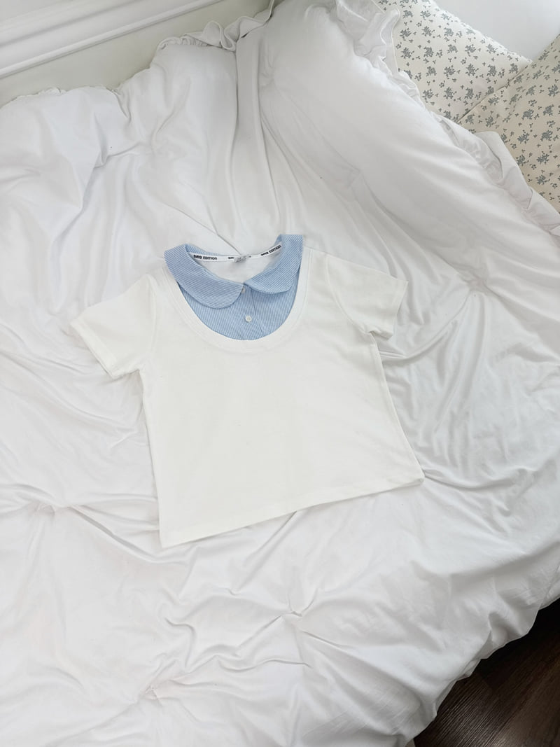 Sm2 - Korean Children Fashion - #kidzfashiontrend - Classic Collared Tee - 3