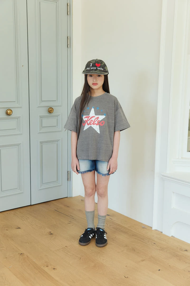 Sm2 - Korean Children Fashion - #littlefashionista - Star Vintage Tee - 2