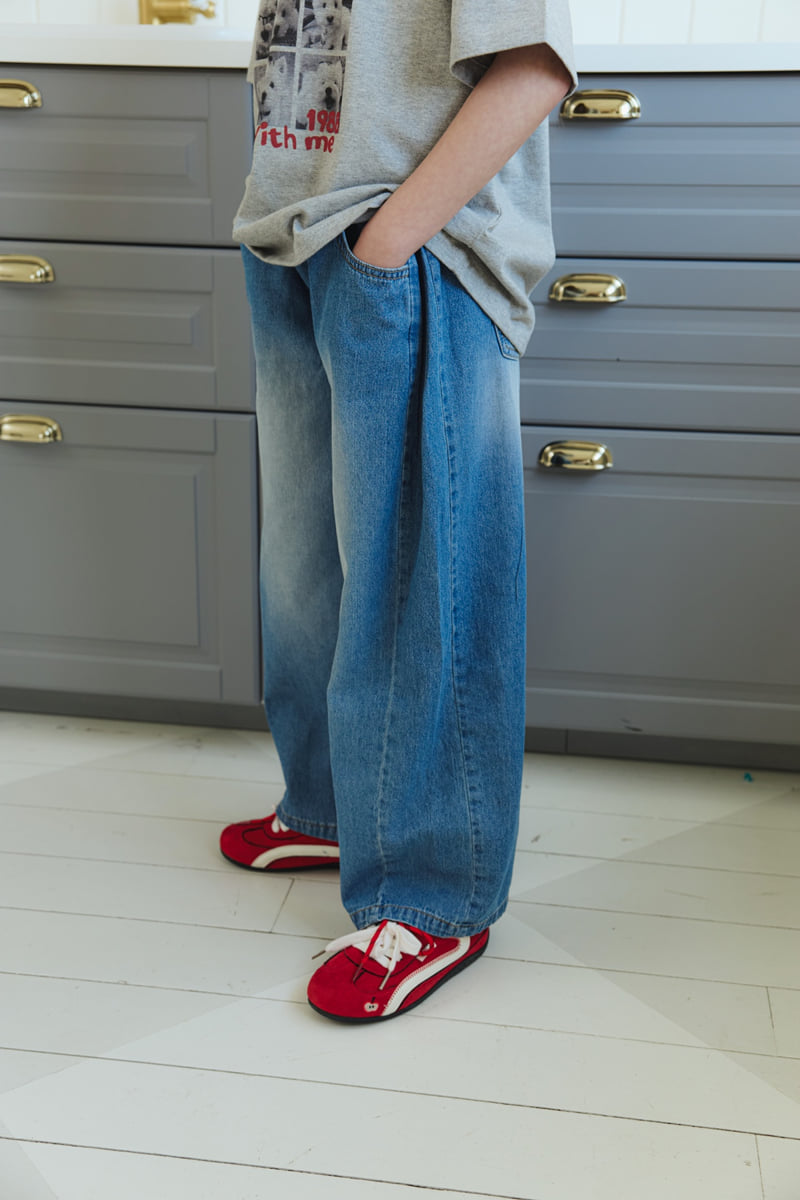 Sm2 - Korean Children Fashion - #littlefashionista - Cut Wide Pants