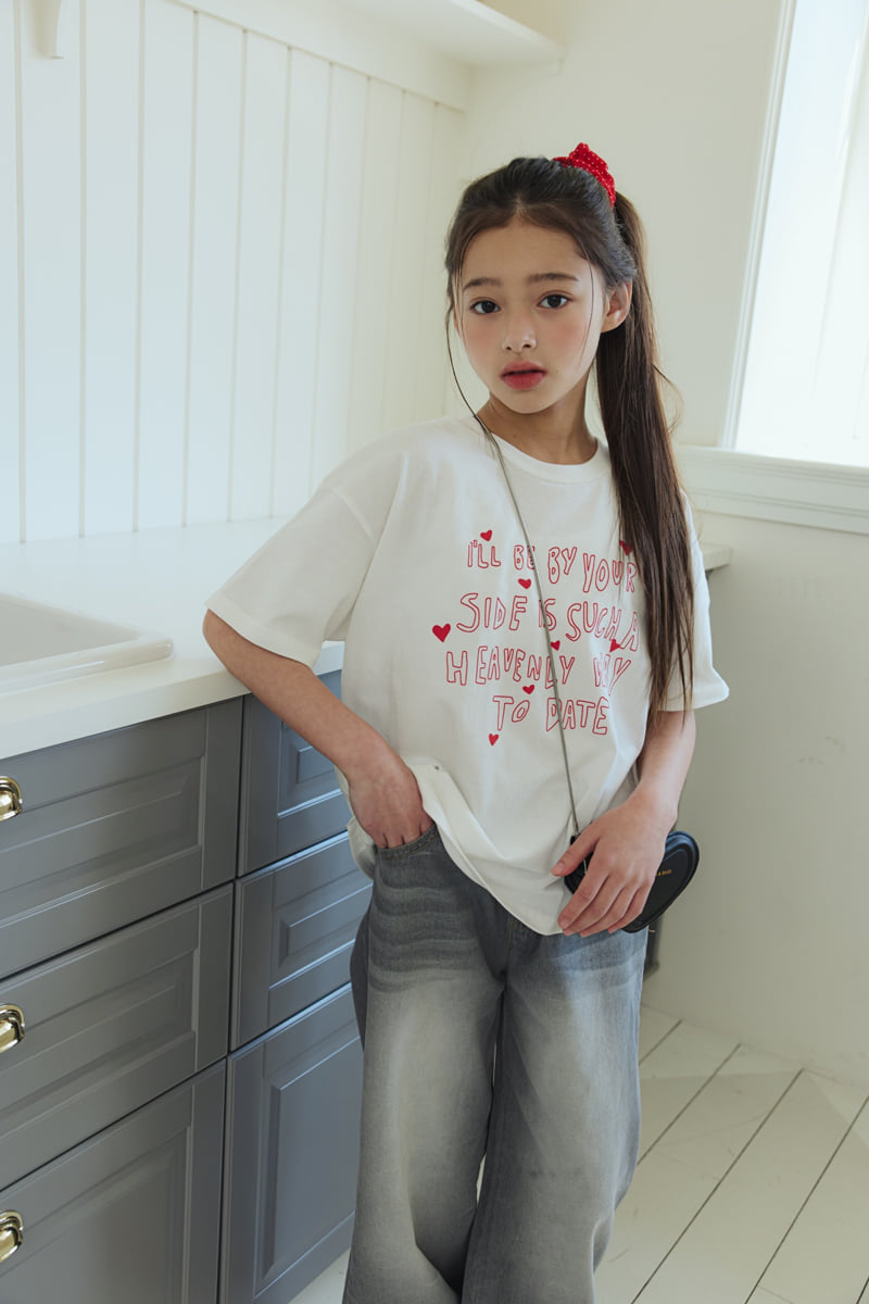 Sm2 - Korean Children Fashion - #littlefashionista - Heaven Short Sleeve Tee - 7