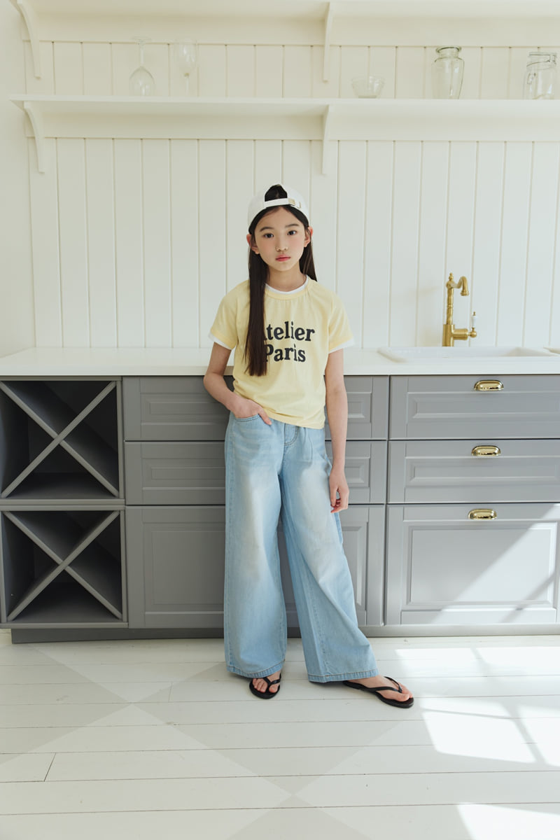 Sm2 - Korean Children Fashion - #littlefashionista - Atelier Color Tee - 5