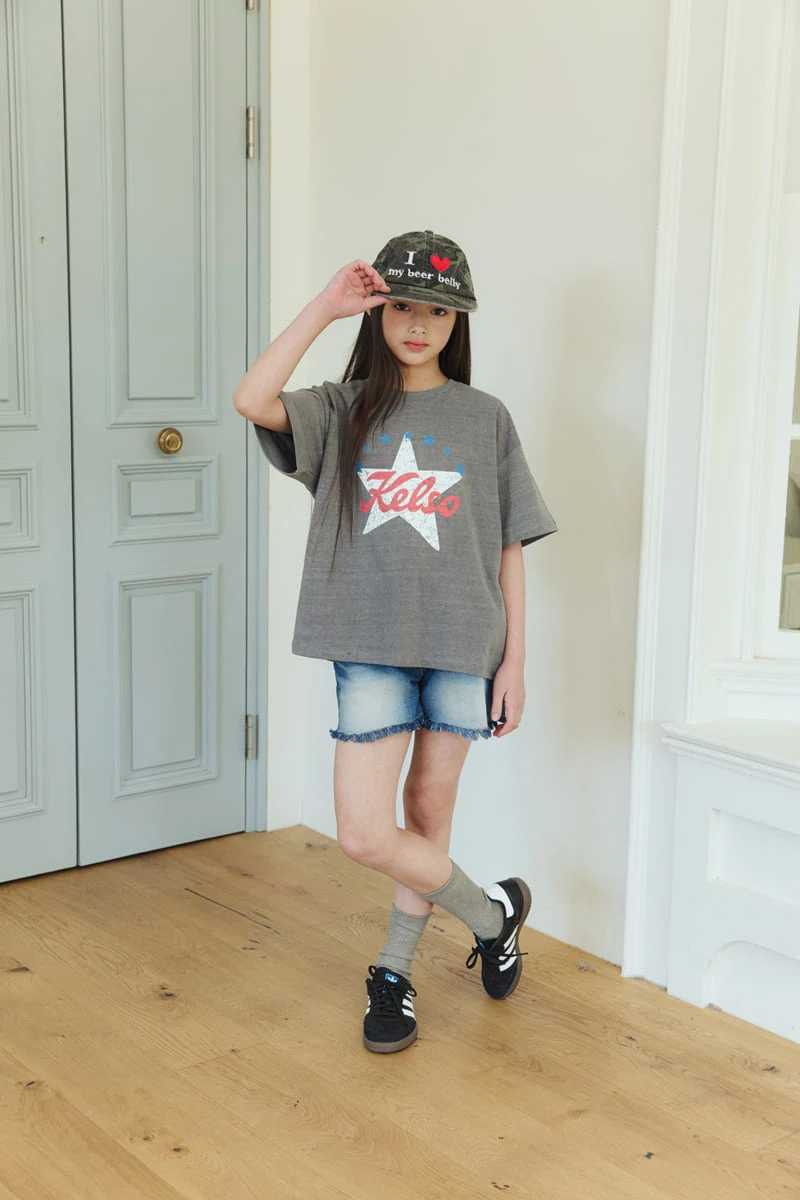 Sm2 - Korean Children Fashion - #magicofchildhood - Star Vintage Tee - 3