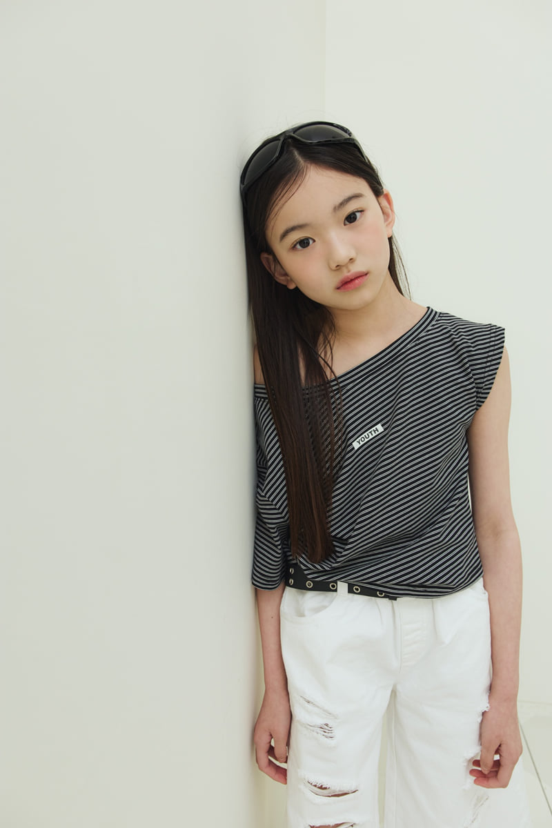 Sm2 - Korean Children Fashion - #magicofchildhood - Open Shoulder Tee - 12