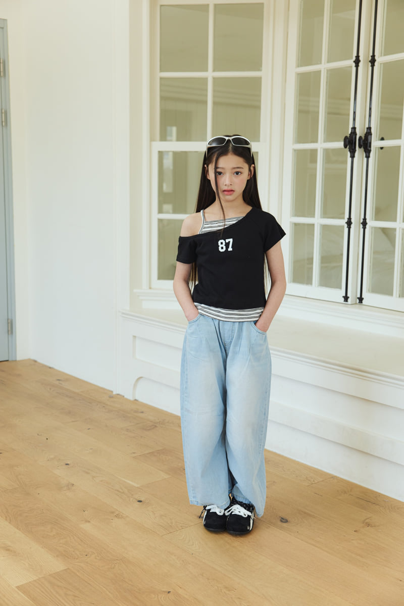 Sm2 - Korean Children Fashion - #magicofchildhood - Slit Layered Tee - 11