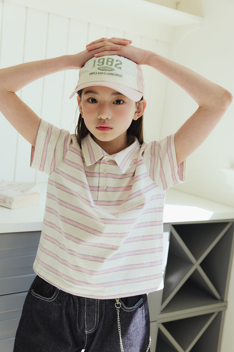 Sm2 - Korean Children Fashion - #magicofchildhood - Romance Collared Tee - 7