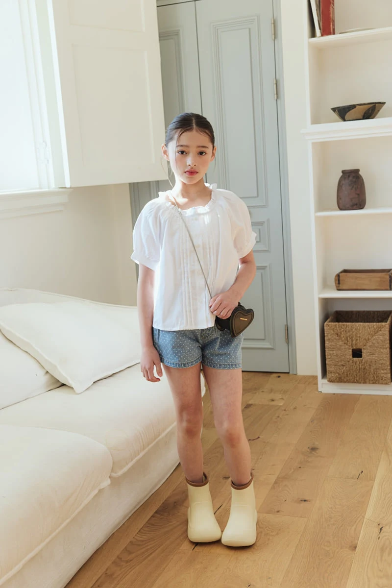 Sm2 - Korean Children Fashion - #magicofchildhood - Frill Blouse - 9