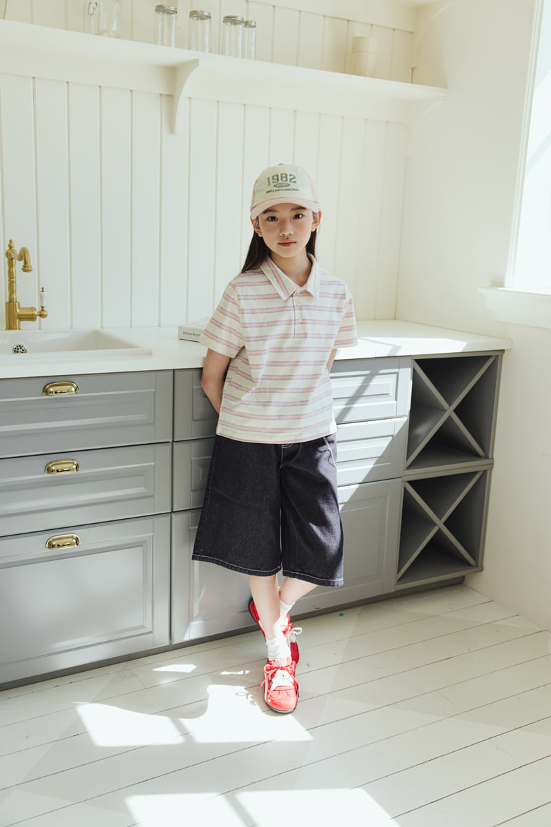 Sm2 - Korean Children Fashion - #minifashionista - Non-Faded Bermuda Pants - 2