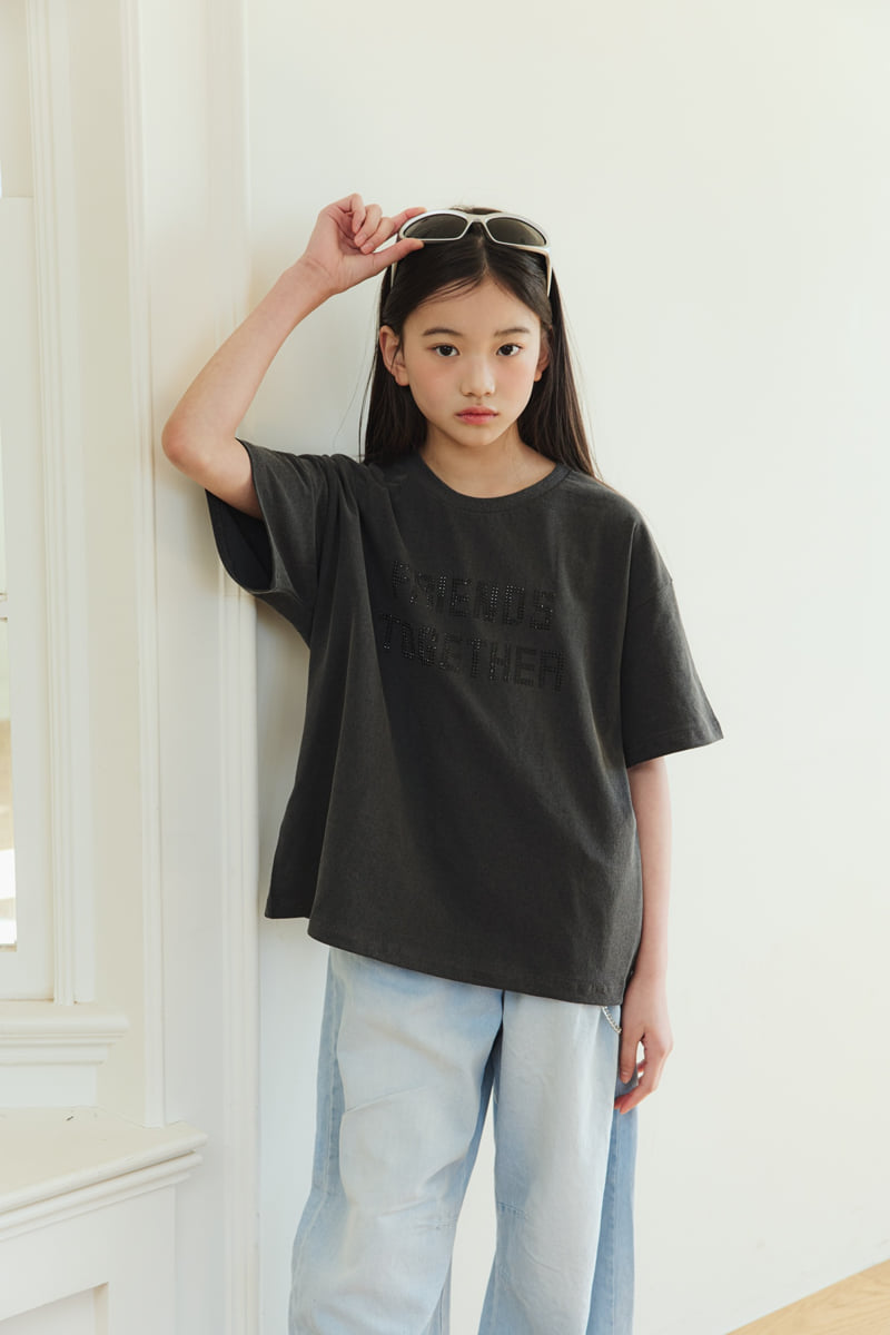 Sm2 - Korean Children Fashion - #minifashionista - Friends Cubic Tee - 10