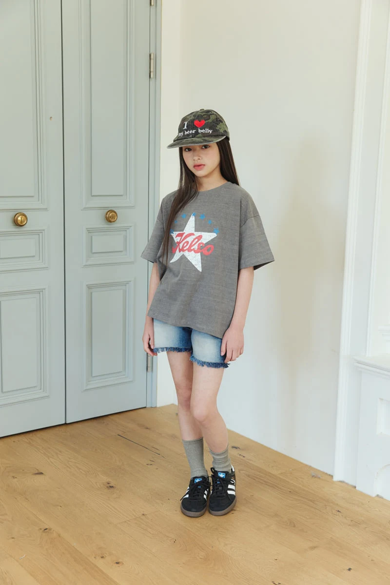 Sm2 - Korean Children Fashion - #magicofchildhood - Star Vintage Tee - 4
