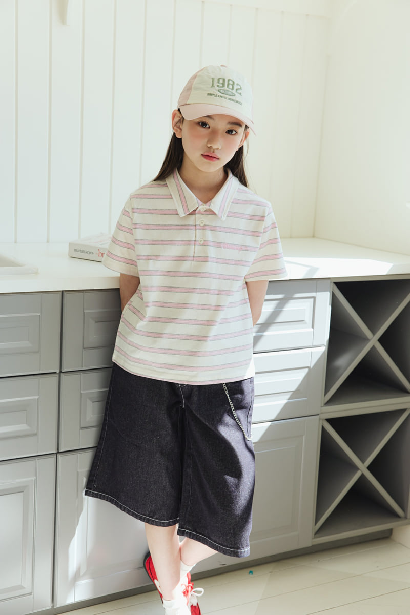 Sm2 - Korean Children Fashion - #prettylittlegirls - Non-Faded Bermuda Pants - 3