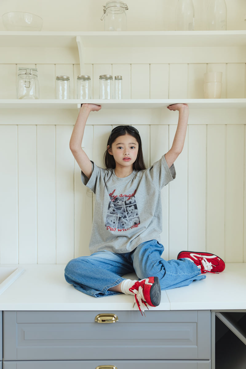 Sm2 - Korean Children Fashion - #prettylittlegirls - Puppy Tee - 11