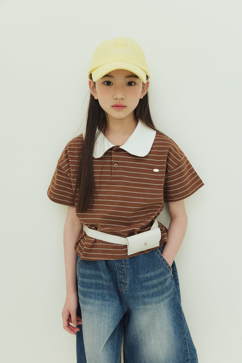 Sm2 - Korean Children Fashion - #stylishchildhood - Celine Polo Shirt - 8