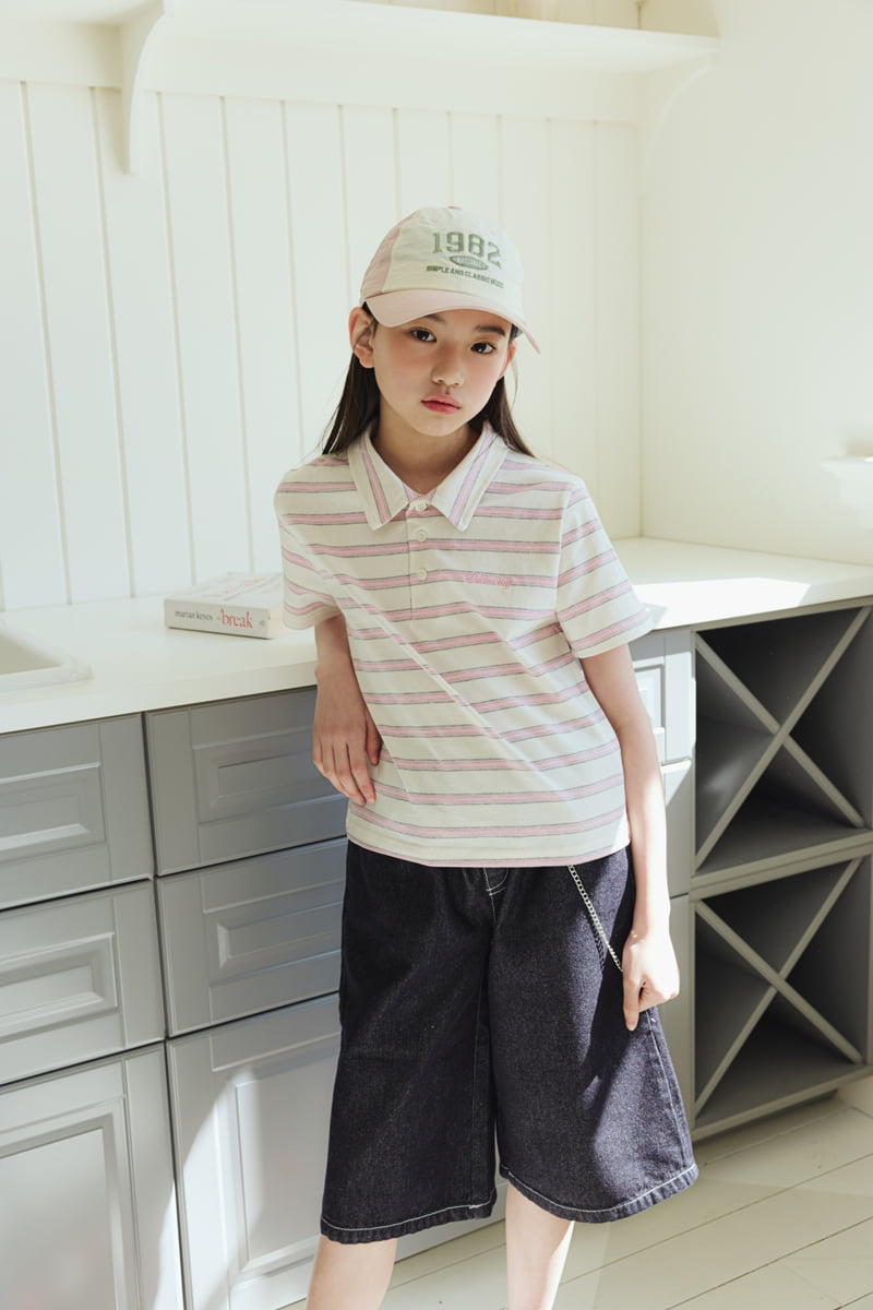 Sm2 - Korean Children Fashion - #prettylittlegirls - Non-Faded Bermuda Pants - 4