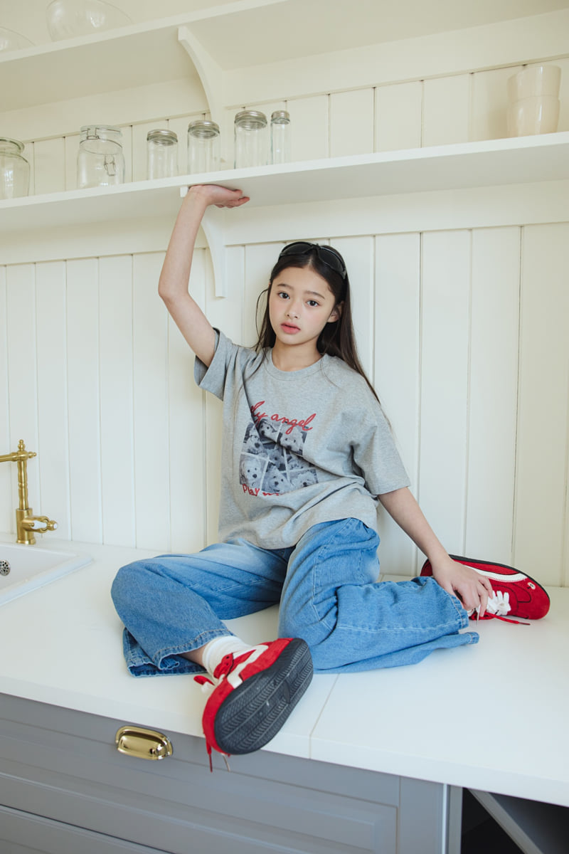 Sm2 - Korean Children Fashion - #todddlerfashion - Puppy Tee - 12