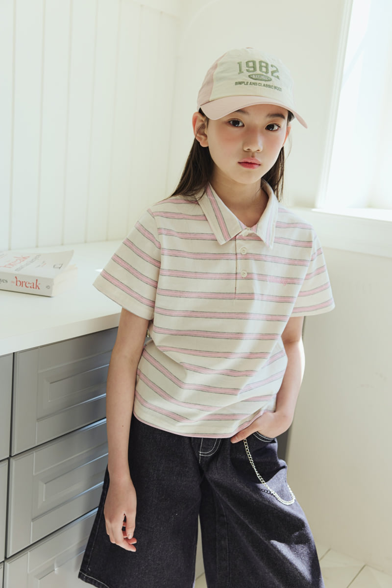 Sm2 - Korean Children Fashion - #todddlerfashion - Romance Collared Tee - 10