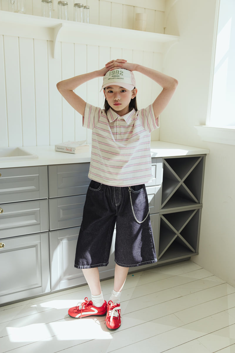 Sm2 - Korean Children Fashion - #toddlerclothing - Non-Faded Bermuda Pants - 5