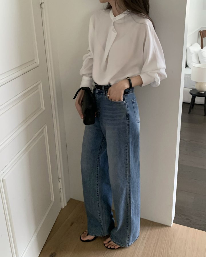Ports Wide Denim Pants by Something Else for Women - view 8