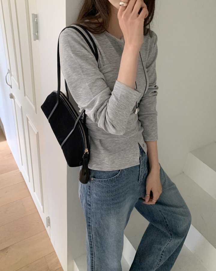 Something Else - Korean Women Fashion - #momslook - Dof Top Cardigan Set - 3
