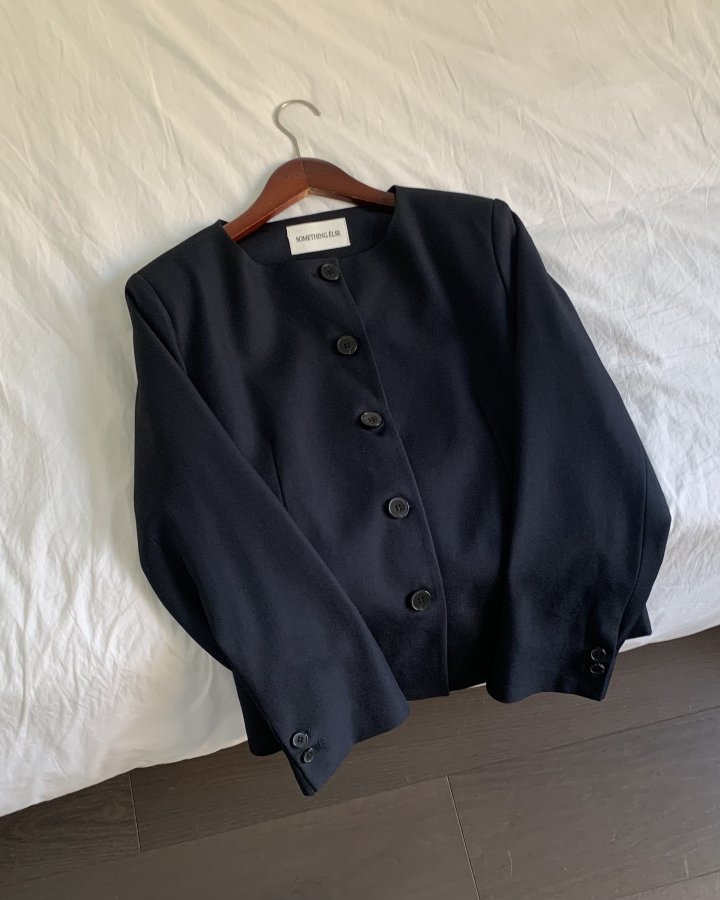 Something Else - Korean Women Fashion - #momslook - Hepburn Line Jacket - 10